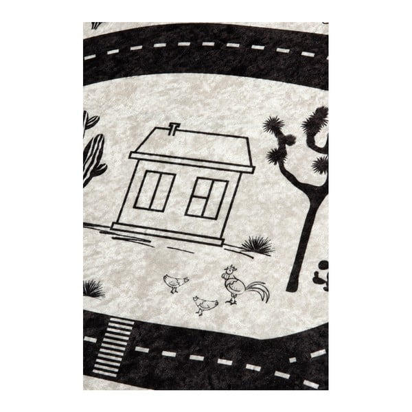 Tappeto per bambini , 100 x 160 cm Black City - Unknown-image-3