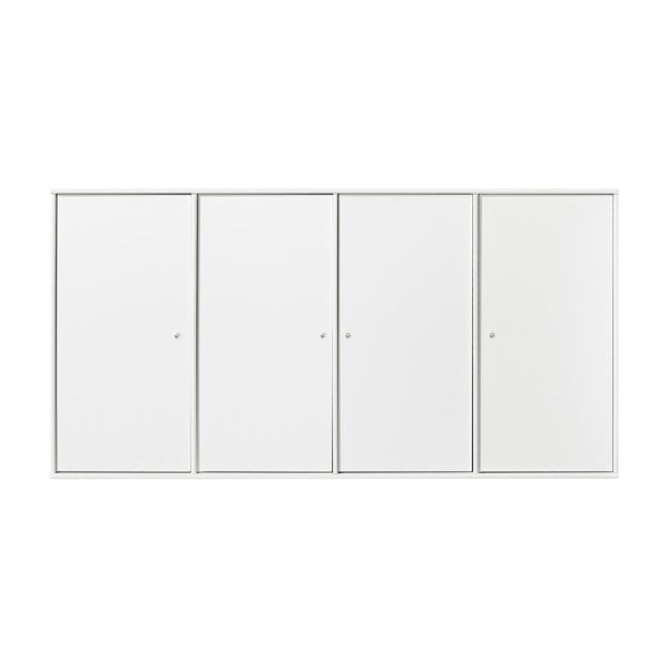 Cassapanca a muro bianca Hammel , 136 x 69 cm Mistral Kubus - Hammel Furniture