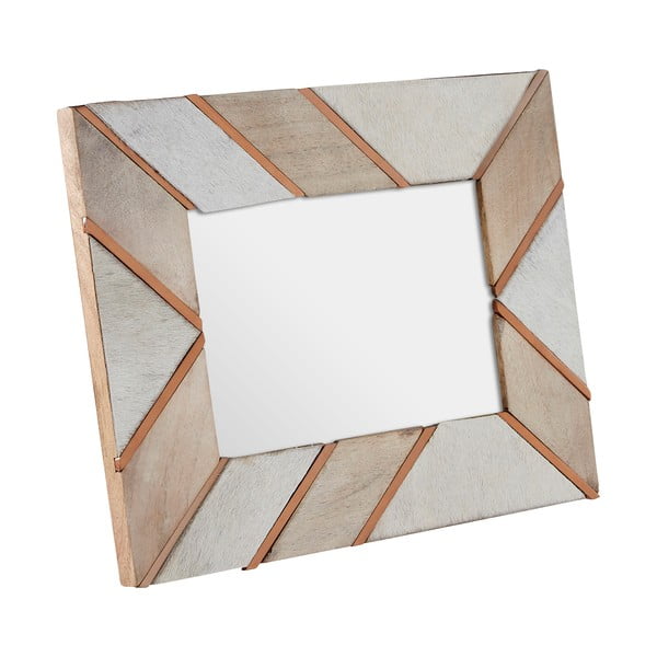 Cornice in legno bianco e beige 22x28 cm Bowerbird - Premier Housewares-image-1