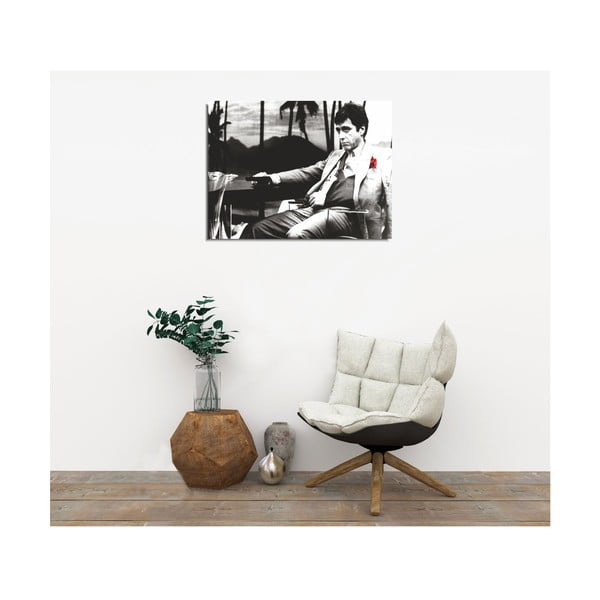 Pittura murale su tela Vintage, 40 x 30 cm - Vega-image-1