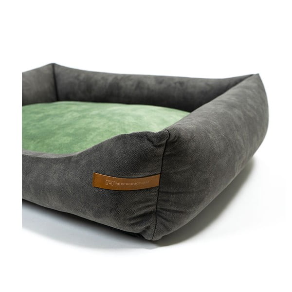 Cuccia per cani in kaki-mentolo 85x105 cm SoftBED Eco XL - Rexproduct-image-2