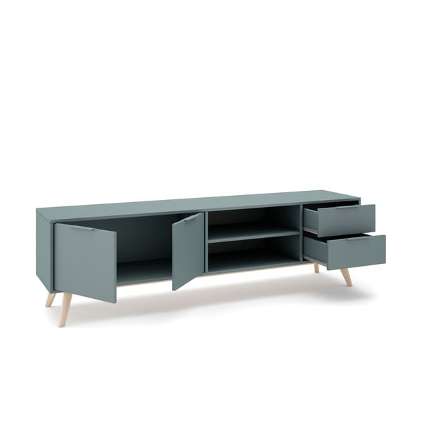 Mobile TV verde polveroso 180x53x40 cm Pisco – Marckeric-image-2