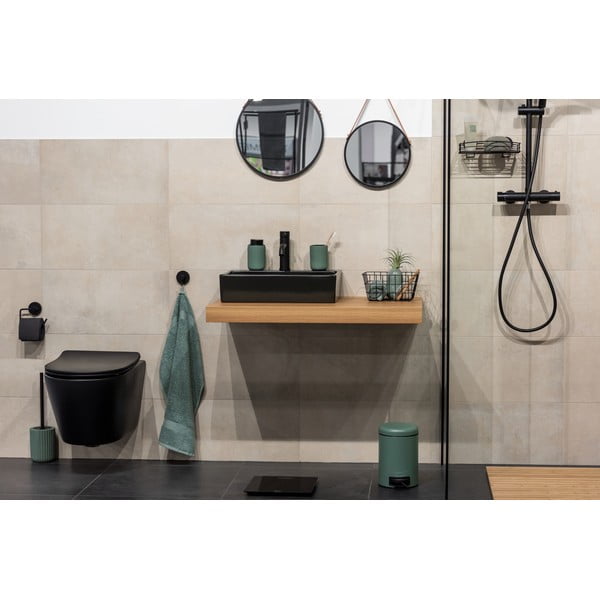 Distributore di sapone in ceramica verde Belluno - Wenko-image-4