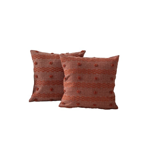 Federe decorative in set 2 pz 43x43 cm Tuffet – Mioli Decor