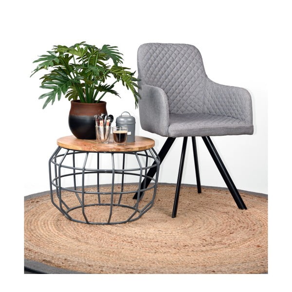 Tappeto in canapa, ⌀ 180 cm - LABEL51-image-1