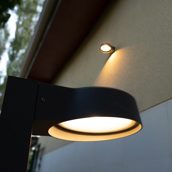 Lampada da parete grigia , ø 16 cm Naya - SULION-image-2