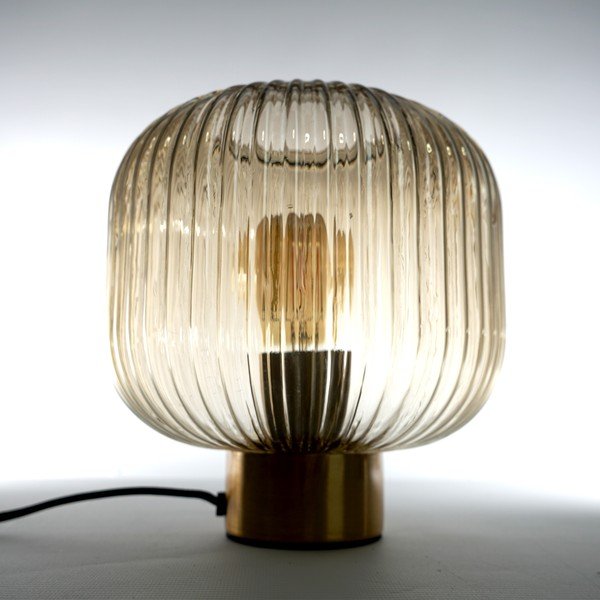 Lampada da tavolo marrone, altezza 23,5 cm Garbo - SULION-image-2