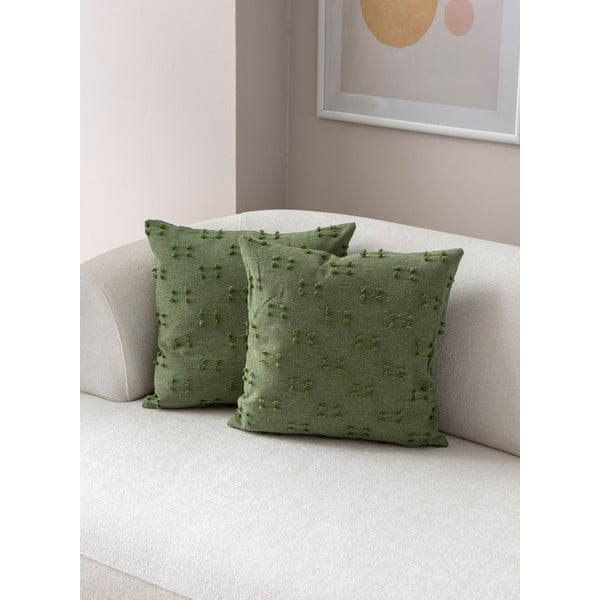 Federe decorative in set 2 pz 43x43 cm Tuffet – Mioli Decor-image-1