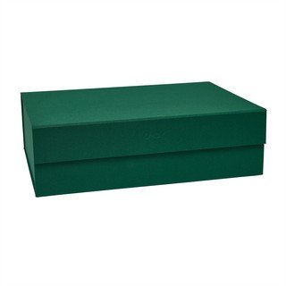 Scatola con coperchio verde scuro in cartone 45x33x15 cm Hako – OYOY Living Design