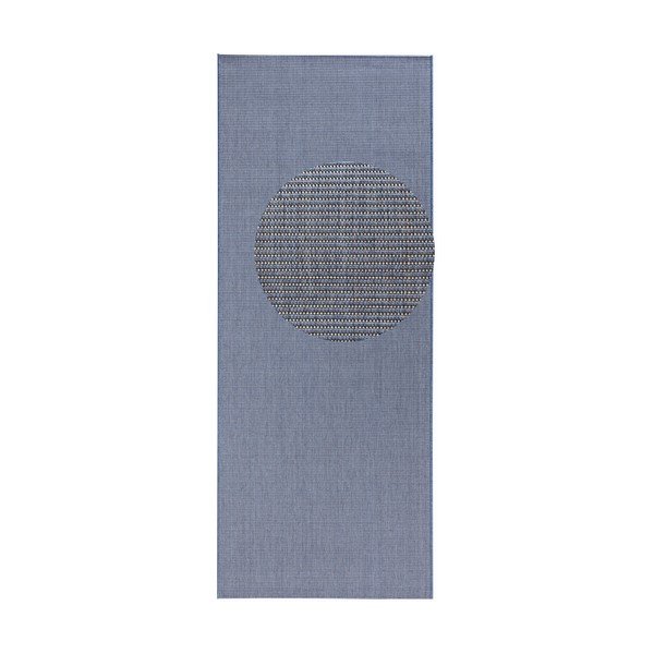 Runner blu adatto all'esterno Match, 80 x 200 cm - Bougari