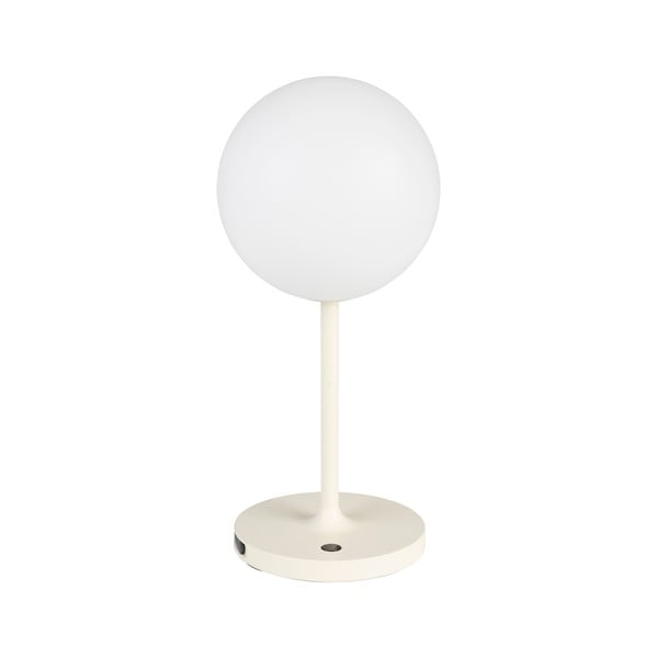 Lampada da tavolo dimmerabile color crema (altezza 33 cm) Hub - White Label