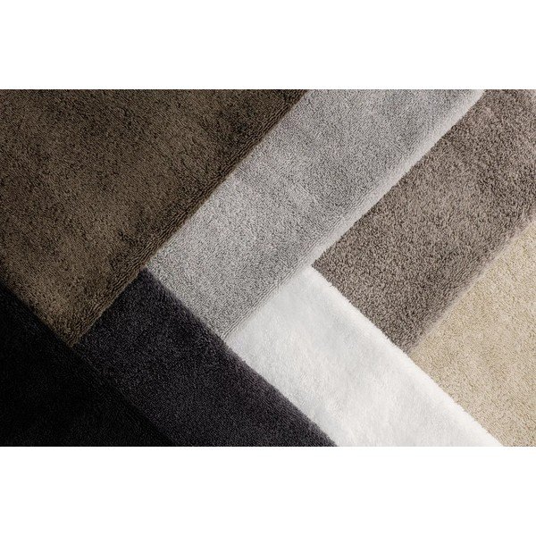 Set di asciugamani tipo terry color antracite in cotone organico 2 pz 30x50 cm Riva – Blomus-image-3