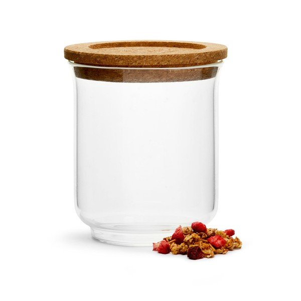 Vaso di vetro Nature, altezza 13,8 cm - Sagaform-image-2