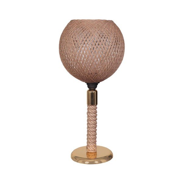 Lampada da tavolo beige/oro Rope - Magenta Home