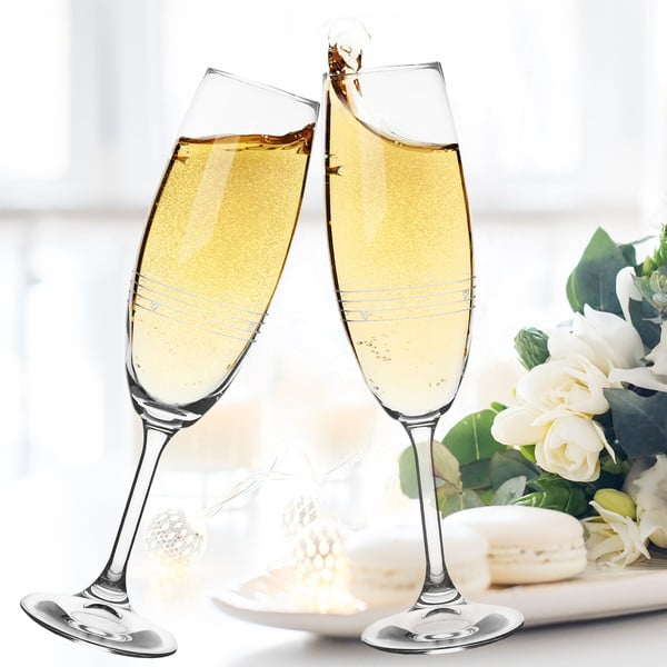 Bicchieri da spumante in set da 2 220 ml - Orion-image-1