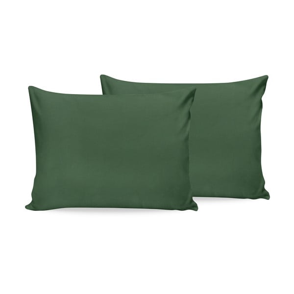 Set di 2 federe in cotone verde , 50 x 70 cm - Beverly Hills Polo Club