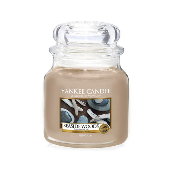 Tempo di combustione della candela profumata 65 h Seaside Woods - Yankee Candle