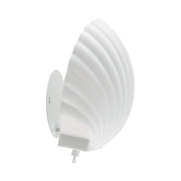 Lampada da parete bianca in gres con alimentazione a corrente Shelly – Jotex-image-3