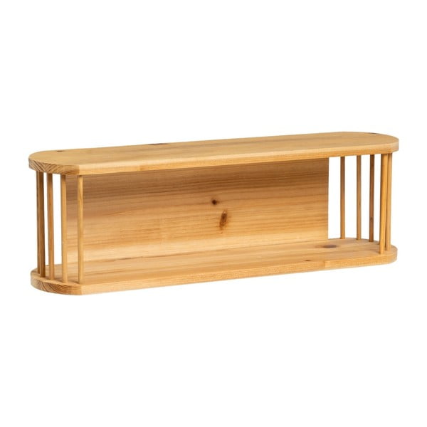 Mensola per quadri in legno di pioppo in colore naturale 60 cm Aspen - Casa Selección-image-2