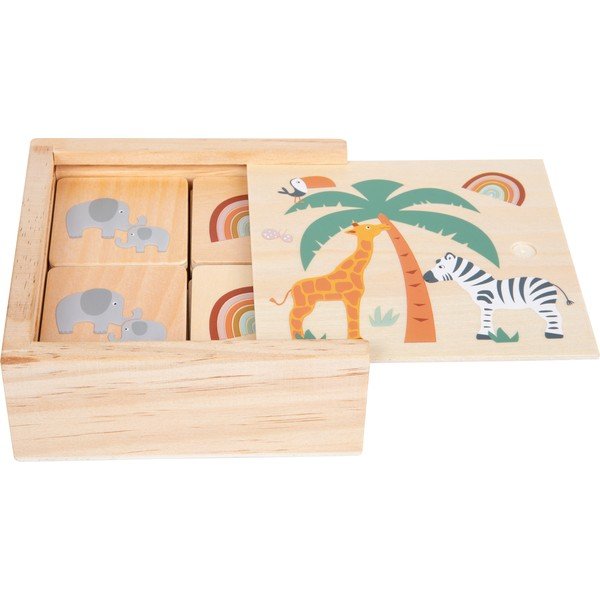 Gioco di memoria in legno Safari - Legler-image-3