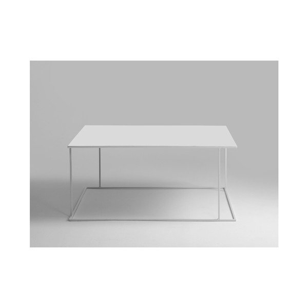 Tavolino bianco Custom Form Walt, 100 x 100 cm - CustomForm-image-2