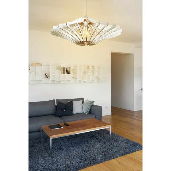 Lampadario bianco ø 47 cm – Opviq lights-image-2