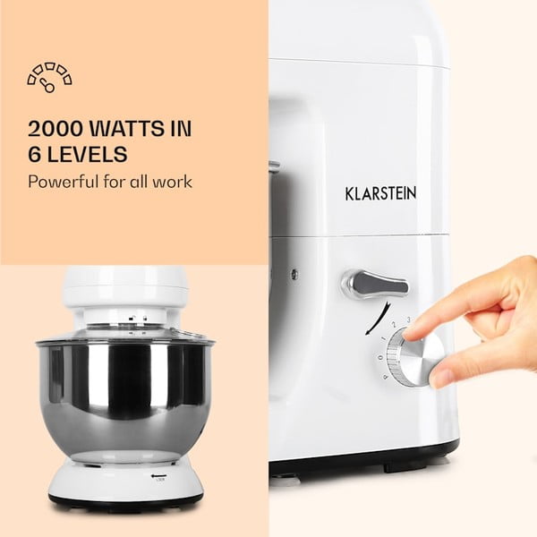 Robot da cucina bianco Bella - Klarstein-image-2