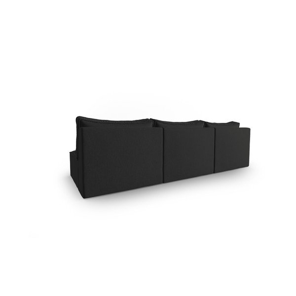 Divano nero 240 cm Mike - Micadoni Home-image-2