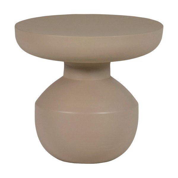 Tavolino rotondo in metallo ø 45 cm Bova – WOOOD