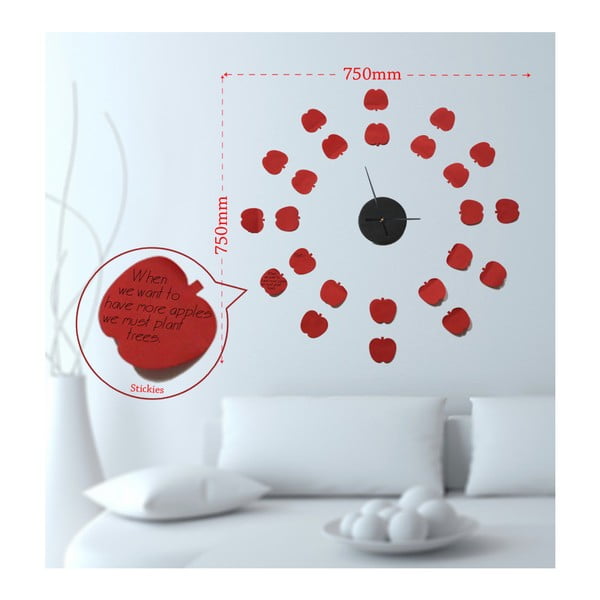 Orologio da parete Mele, ⌀ 75 cm - Mauro Ferretti-image-1