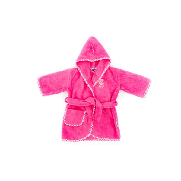 Accappatoio rosa per bambini - Tiseco Home Studio