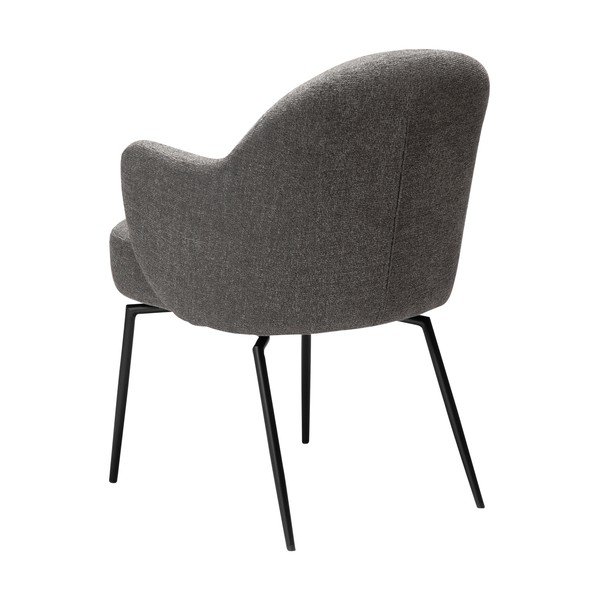 Sedia da pranzo beige con braccioli/girevole Bae – DAN-FORM Denmark-image-3