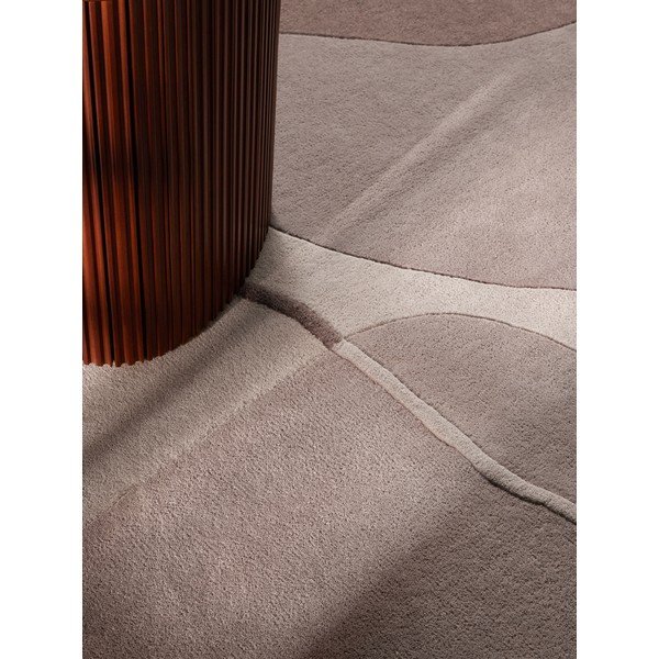 Tappeto rotondo viola in lana ø 200 cm Virelle – Villeroy&Boch-image-4
