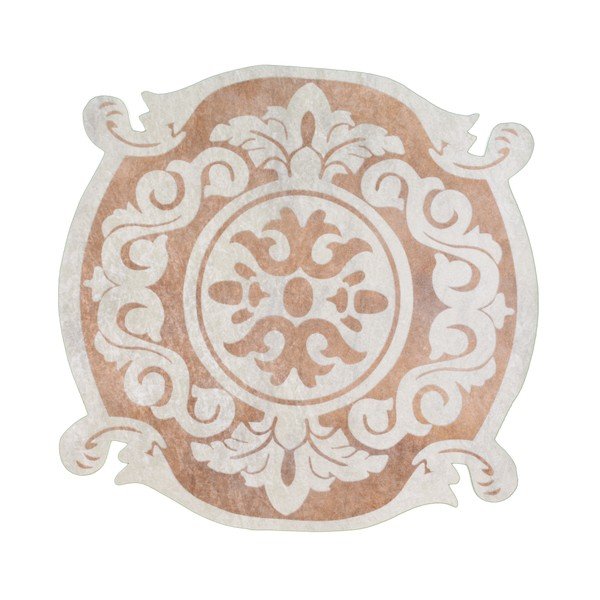 Tappeto con rosa, ⌀ 80 cm - Vitaus
