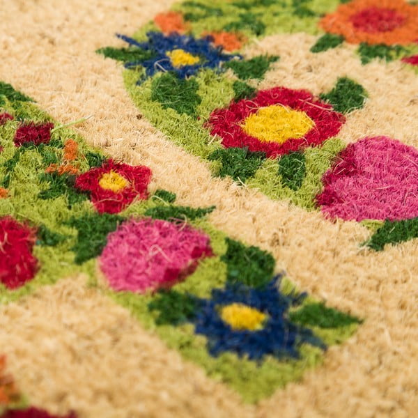 Tappeto in fibra di cocco Welcome Home Home Spring - Casa Selección-image-1