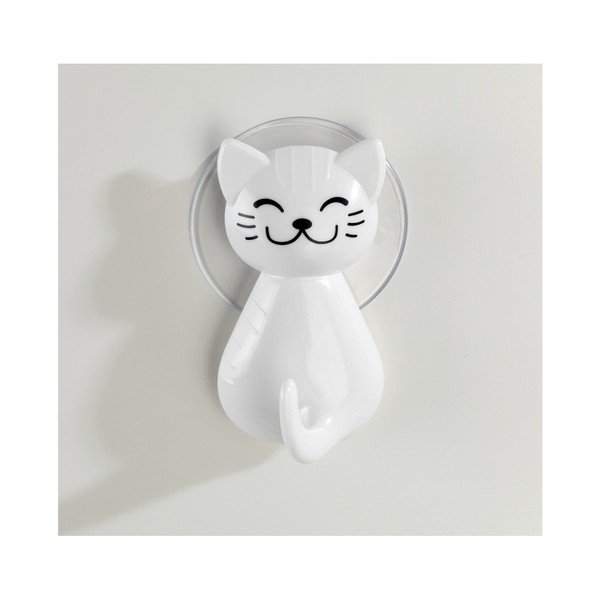 Gancio da parete bianco Cat - Wenko-image-2