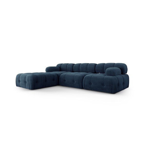 Divano angolare componibile in blu scuro Ferento – Cosmopolitan Design-image-2