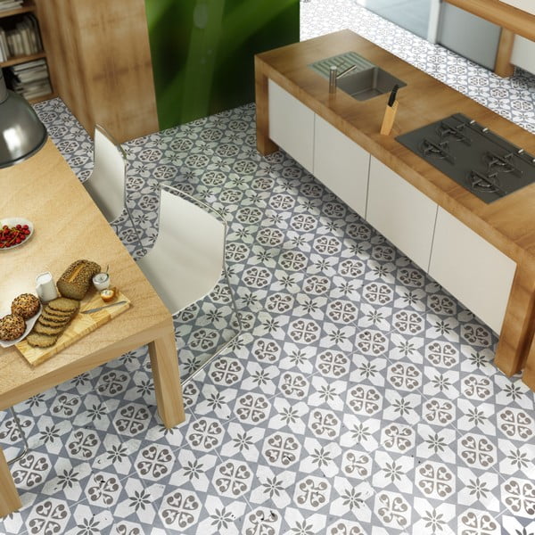 Adesivo per pavimenti Rosaria - Ambiance-image-1