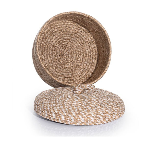 Scatola decorativa in tessuto con coperchio - Mioli Decor-image-2