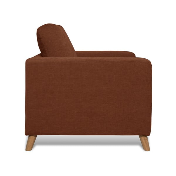 Poltrona arancione scuro Faria - Scandic-image-2