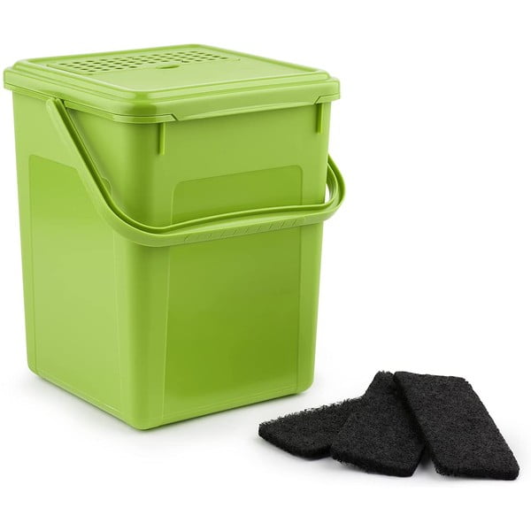 Filtro al carbone di ricambio per contenitore per rifiuti compostabili 3 pz. - Rotho