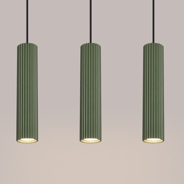 Lampadario verde Gleam – Sollux-image-3