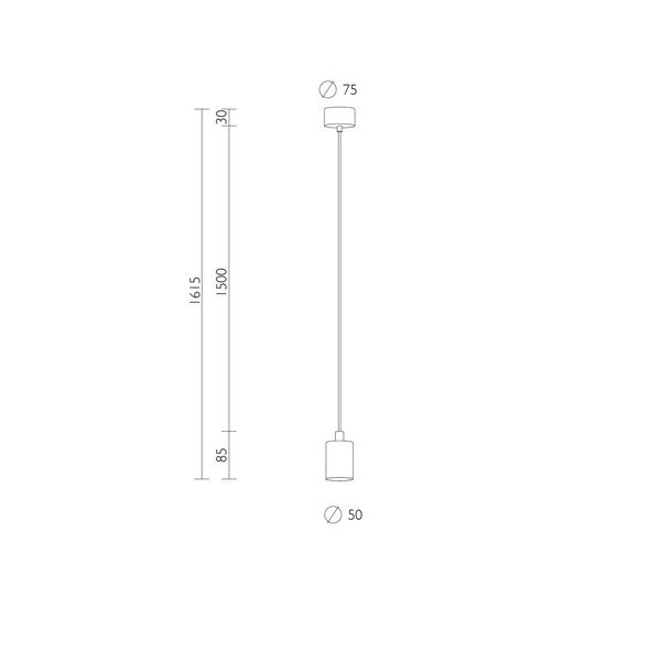 Cavo di alimentazione 161,5 cm - Sotto Luce-image-1