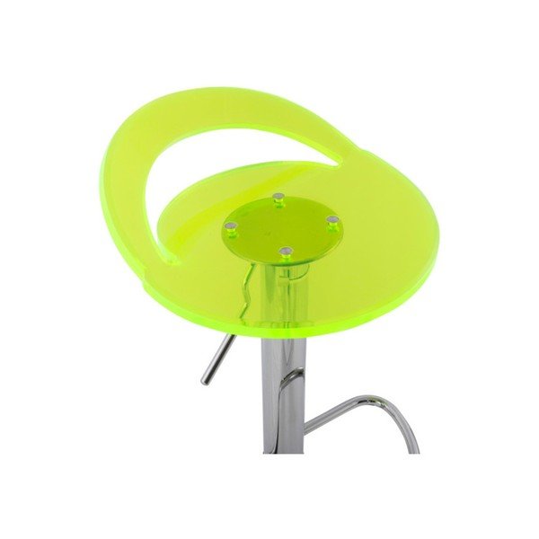 Sgabello da bar Ghost verde neon - Kokoon-image-1