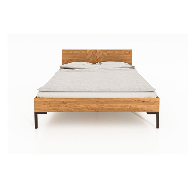 Letto matrimoniale in rovere 160x200 cm Abies 2 - The Beds-image-4