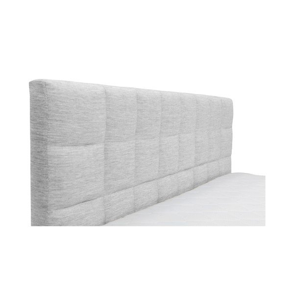 Světle šedá dvoulůžková postel Mazzini Beds Dream, 180 x 200 cm-image-2