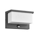 Applique da esterno con sensore di movimento (altezza 15 cm) Nestos - Trio