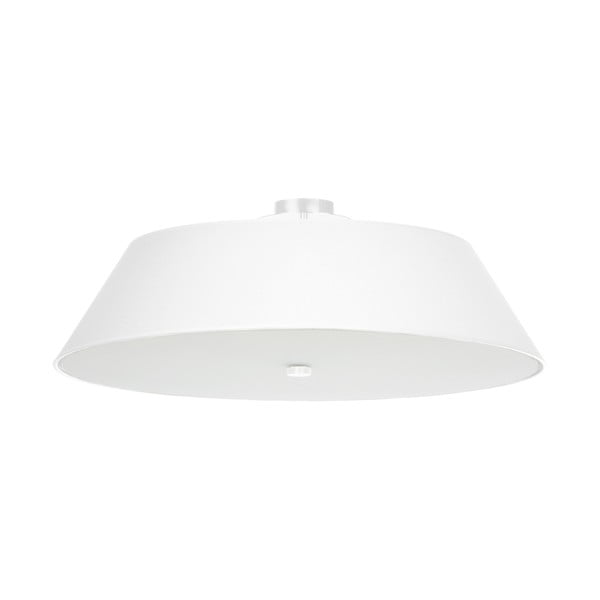Lampada da soffitto bianca con paralume in tessuto ø 70 cm Hektor - Nice Lamps