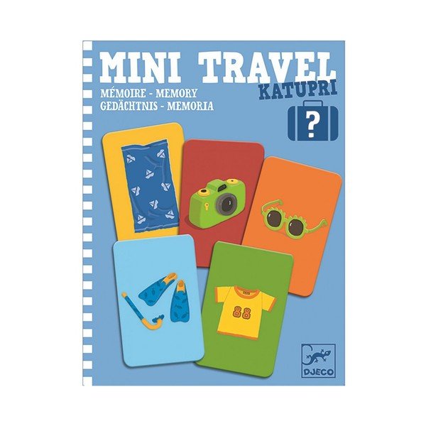 Mini cestovní hra Co máš sbaleno Djeco