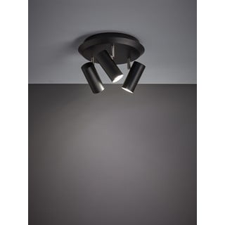 Lampada da parete nera Barcelona Tres - Markslöjd